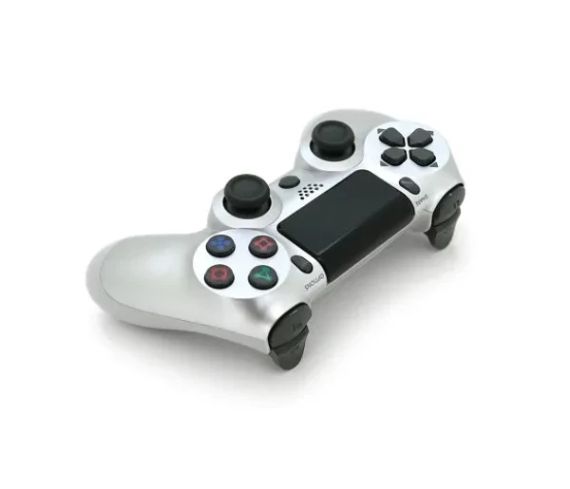 Багатофункціональний джойстик DualShock 4 для Sony PS4 V2 (Срібло) Bluetooth NEW | Зображення 2