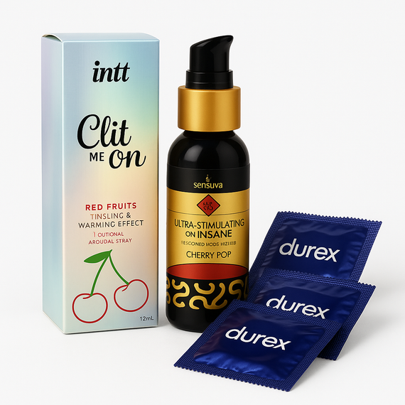 COMBO набір - (Intt + Sensuva + Durex Slim) XL