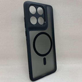 Чохол Motorola Edge 60 Fusion протиударний BQ MagSafe матовий Чорний