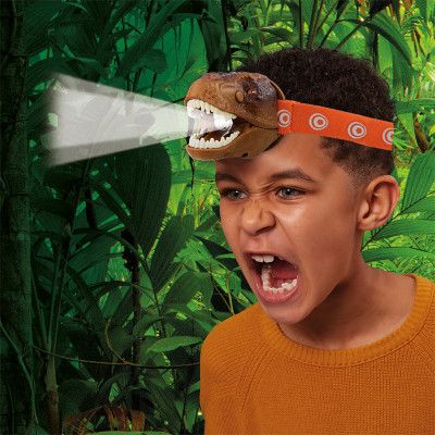 Игровой набор Brainstorm Toys Налобный фонарик – Опасный Ти-Рекс (свет, звук) (E2065) | Зображення 3