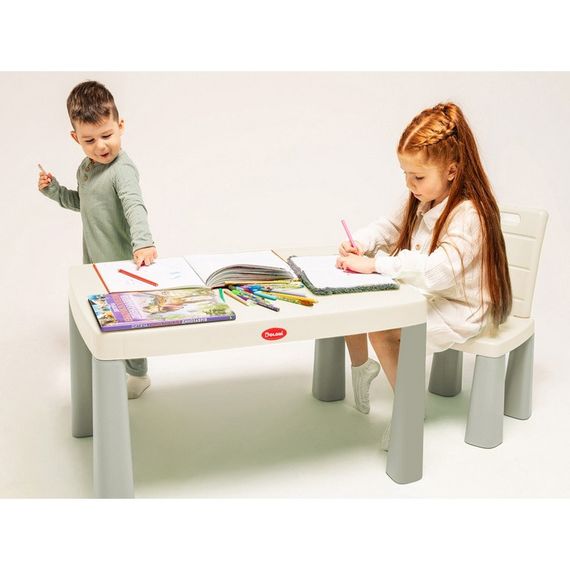 Детский стол с накладкой для игры в аэрохоккей 04580/11 белый | Зображення 3
