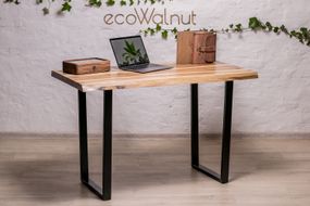Письменный ореховый стол EcoWalnut с живыми краями M