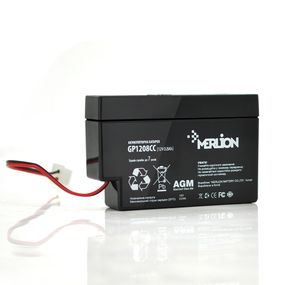 Аккумуляторная батарея MERLION AGM GP1208СС 12 V 0, 8Ah (95 х 23 х 60) Q40