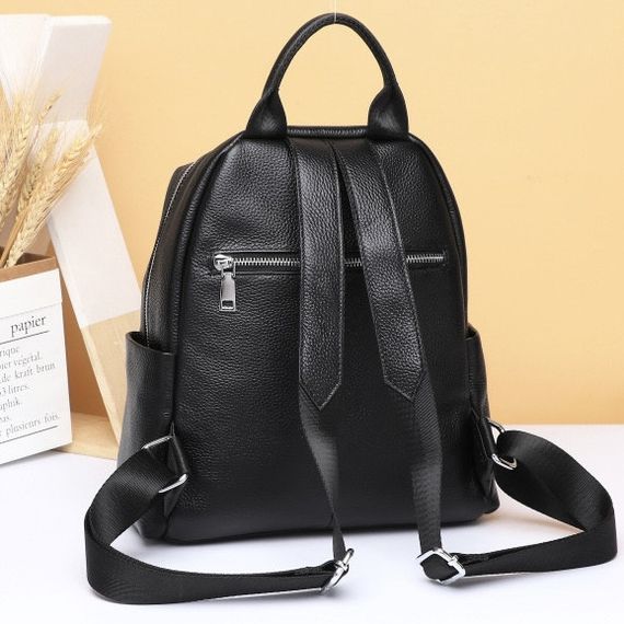 Жіночий шкіряний рюкзак жіноча сумка трансформер 23941 | Зображення 8