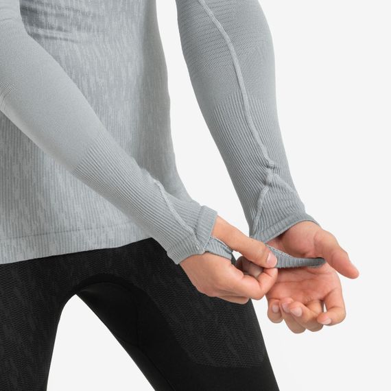 Термофутболка з довгими рукавами Keepdry для дорослих сіра - XL. | Зображення 4