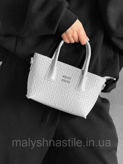 Женская сумка Miu Miu grey 4 ДЛ7329 | Зображення 4
