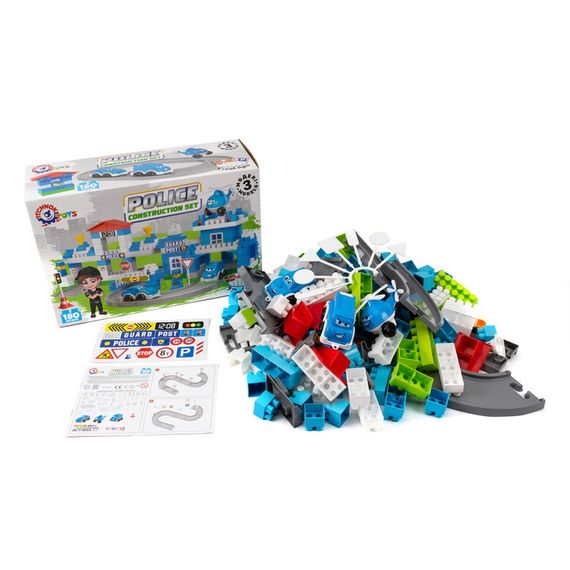Игровой набор конструктор "Police" 8447TXK 180 деталей | Зображення 3