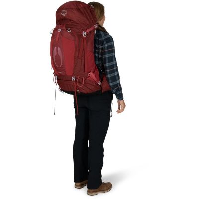 Рюкзак туристический Osprey Aura AG 65 berry sorbet red - WM/L - червоний (009.2798) | Зображення 2
