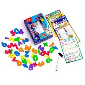 Набір магнітний, що розвиває Математика з маркером Vladi Toys