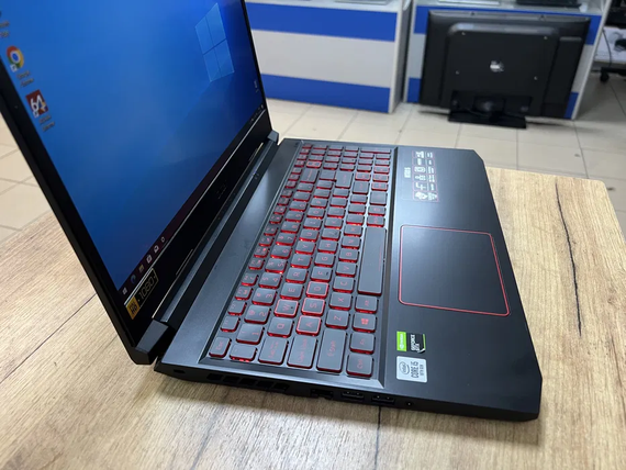 Ноутбук Acer Nitro 5 15.6  FHD IPS i5 10300H/16gb/SSD+HDD/GTX 1650 -4Gb | Зображення 2