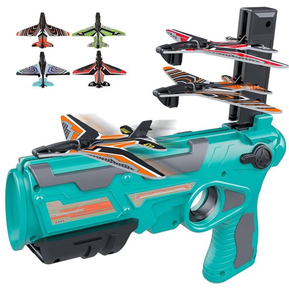 Пистолет-катапульта с самолетами Air Battle / Детский игровой набор / Пусковая установка самолетов