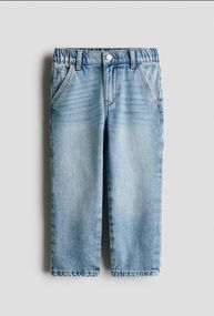 Дитячі джинси для хлопчика H&M 128 см Блакитні (25120502G)