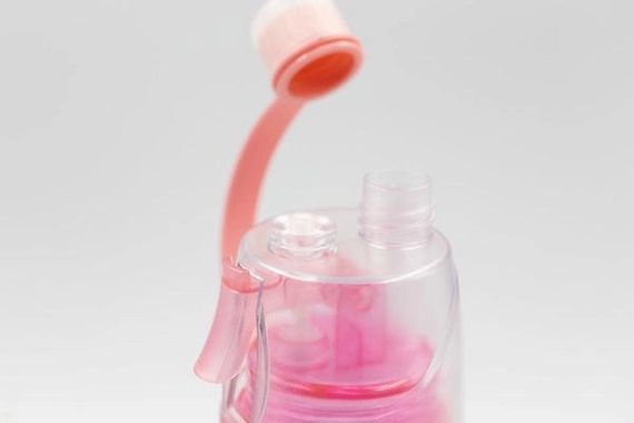 Спортивная бутылка для воды с распылителем New B. 600 мл Розовый | Зображення 3