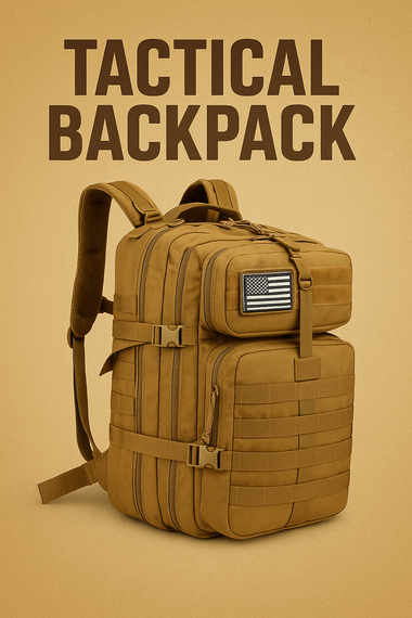 BattleShield Ranger 50L — універсальний військово-туристичний рюкзак+ подарунок | Зображення 1