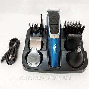 Триммер с насадками разной длины VGR V-172 4в1, Професиональная машинка для стрижки волос SC-72