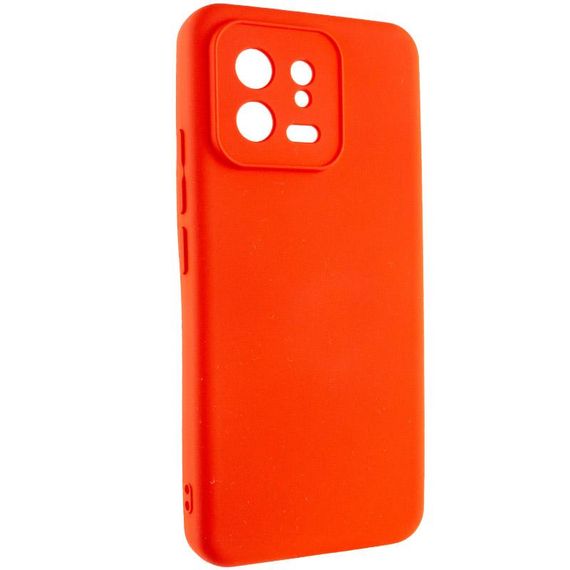 Чохол TPU GETMAN Liquid Silk Full Camera для Xiaomi 13 Pro Червоний / Red | Зображення 1