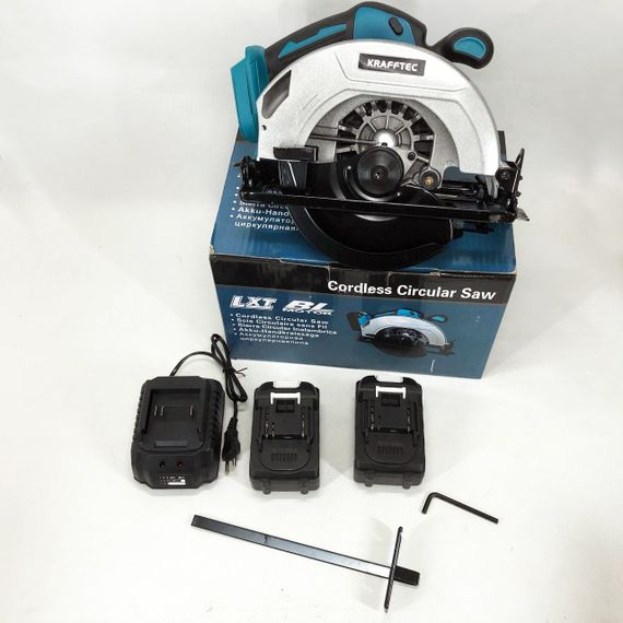 Акумуляторна циркулярна пилка KRAFFTEC 48V | Зображення 4