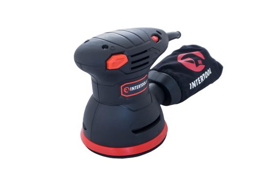 Эксцентриковая шлифмашина Intertool - 300 Вт Storm (WT-0541) | Зображення 2