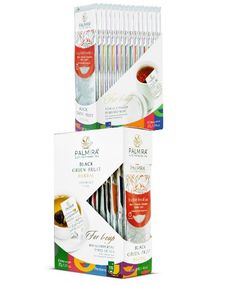 Асорти T-Cup Box 15 вкусов, 1 упаковка - 15 пакетов