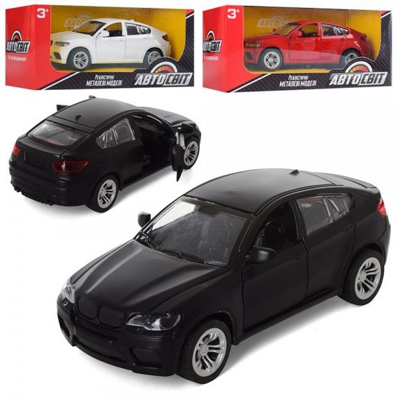 Машинка інертна Auto Mir BMW X6 AS-2312 12,5 см