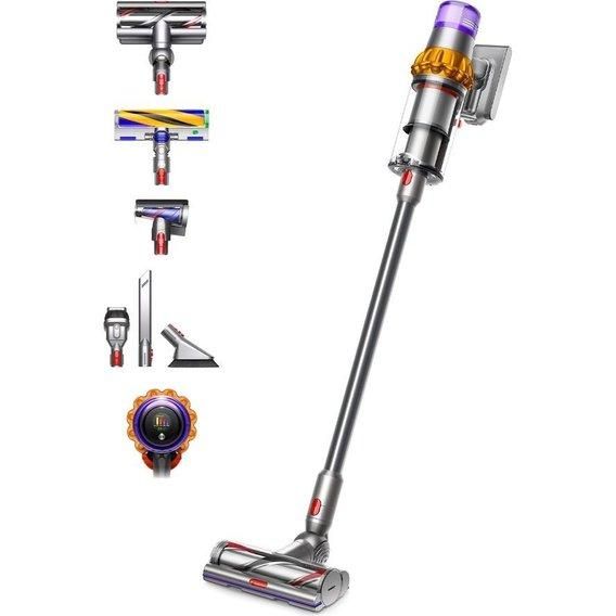 Мощный ручной вертикальный пылесос DYSON V15 Detect Absolute для сухой чистки дома | Зображення 1