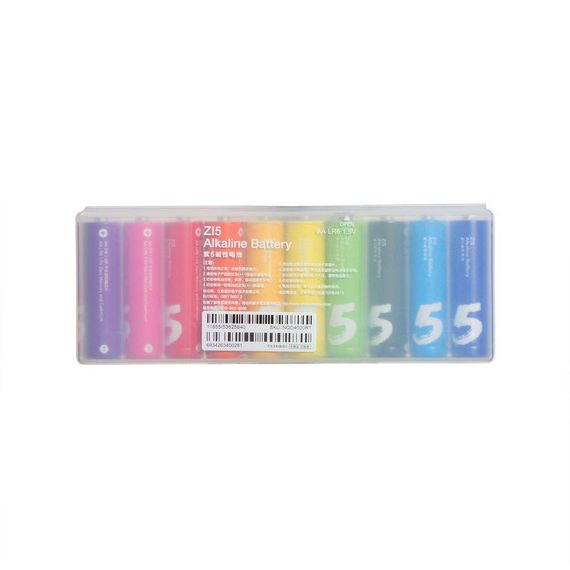 Батарейки Xi Rainbow Zi5 (AA) Alkaline 1.5V-S2/LR6 (10 шт.) Характеристики AA | Зображення 1
