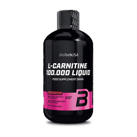 Жироспалювач Л-карнітин BioTech L-carnitine 100.000 Liquid 500 ml