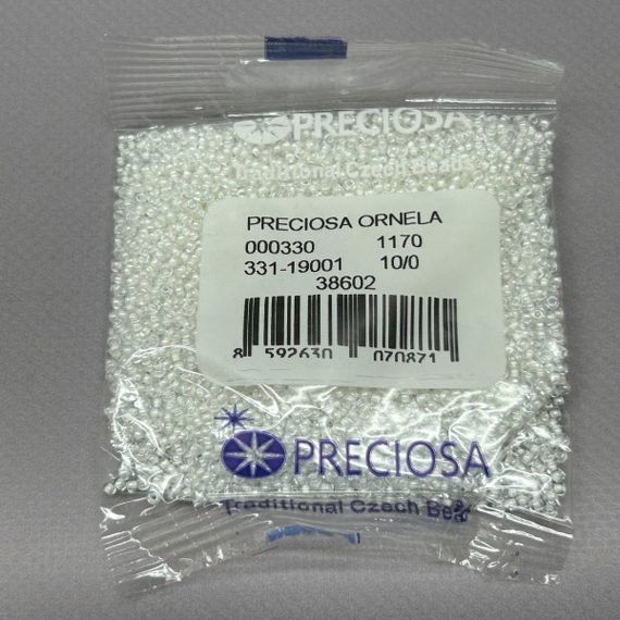 Бисер чешский Preciosa 10/0, цвет 38602 - 50 г | Зображення 1