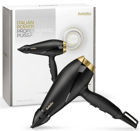 Фен BaByliss 6704E 2000 Вт черный | Зображення 1