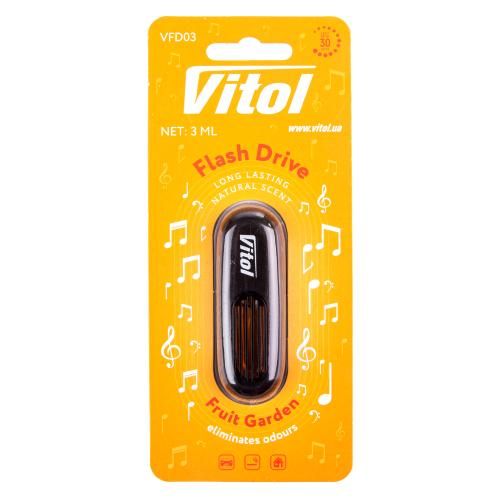 Освіжувач повітря Vitol Flash Drive Fruit Garden