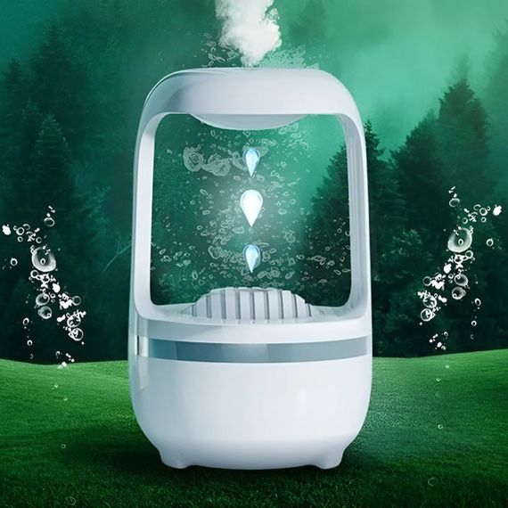 Зволожувач повітря ультразвуковий DROP HUMIDIFIER AND-199, левітуючий розпилювач для спальні, будинки, готелі | Зображення 4