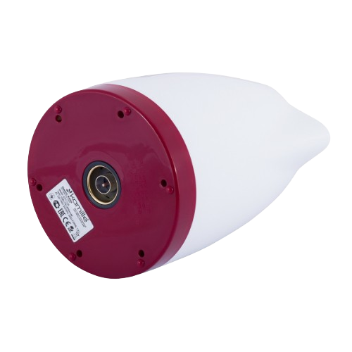 Електрочайник 1,8л 1850-2200W пластик (диск) білий/червоний 1715R KAMILLE | Зображення 3