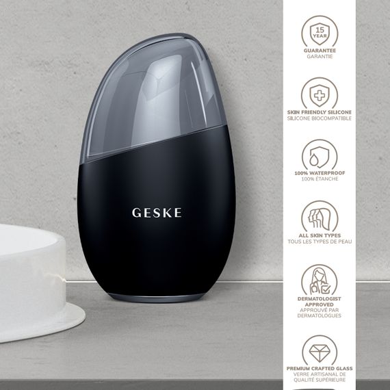 Масажер для обличчя GESKE Cool&Warm Eye and Face Massager 7в1 black | Зображення 2
