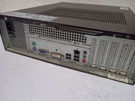 Комплект ПК: Fujitsu Esprimo E420 E85+ SFF / Intel Core i3-4160 (2 (4) ядра по 3.6 GHz) / 8 GB DDR3 / 500 GB HDD / Intel HD Graphics 4400 + Монітор Acer P195HQ / 19" (1366x768) TN / 1x DVI, 1x VGA б/в | Зображення 4