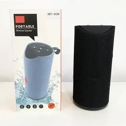 Бездротова портативна колонка TG113 Чорна, Колонка портативна Bluetooth | Зображення 3