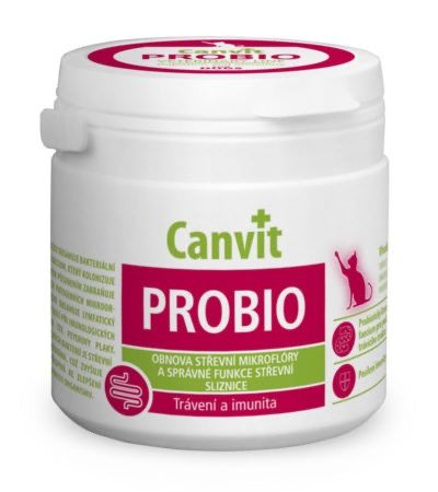 Вітаміни з пробіотиками для котів Canvit Probio For Cats, 100 гр
