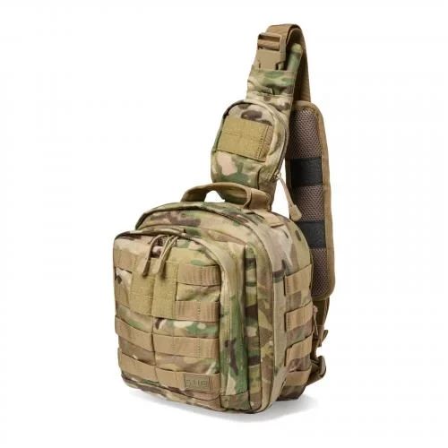 Тактична сумка-кобура 5.11 Tactical RUSH MOAB 6 Sling Pack 11L Multicam компактна однолямкова сумка із системою MOLLE для EDC | Зображення 5
