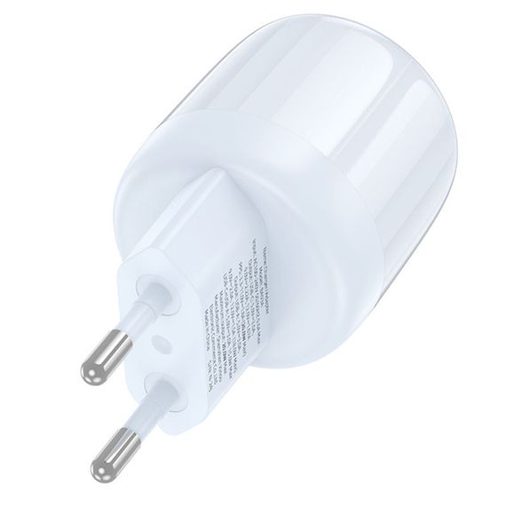 СЗУ Borofone BA93A Lustrous PD20W+QC3.0 (1USB-A/1C) Blue | Зображення 1