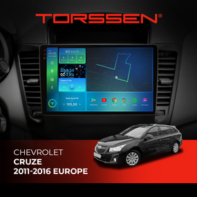 Штатна магнітола 2K Torssen Chevrolet Cruze 11-16 Europe FL9 4+64Gb 4G Carplay DSP