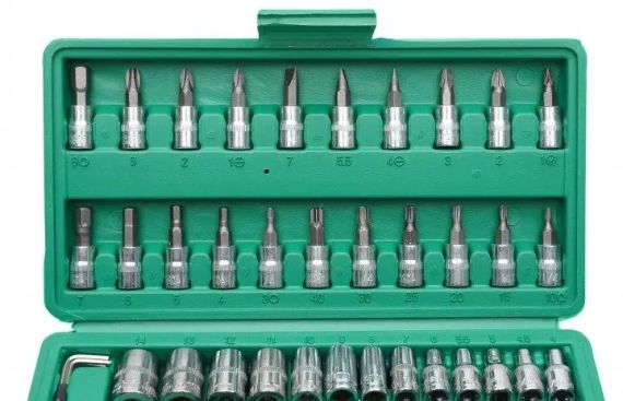 Набор инструментов в чемоданчике Piece Tool Set (46 предметов) | Зображення 3