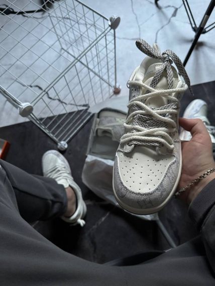 Кросівки демісезонні Nike SB x Louis Vuitton колір: білий-синій | Зображення 4