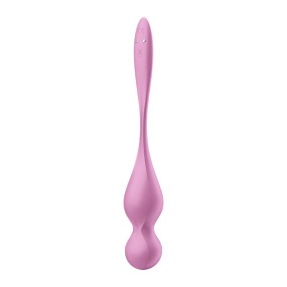 Вагінальні кульки з вібрацією Satisfyer Love Birds 1 pink, рожеві | Зображення 3