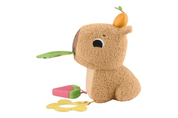 Розвиваюча м'яка іграшка "Капібара" Fisher-Price HYR54 | Зображення 2