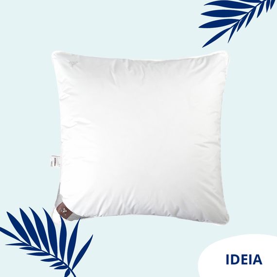 Подушка Super Soft Premium IDEIA 70х70 см два чехла с молнией аналог лебяжьего пуха (8-11638) | Зображення 2