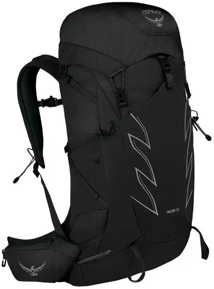 Рюкзак Osprey Talon 33 S/M Універсальний Чоловічий Stealth Black