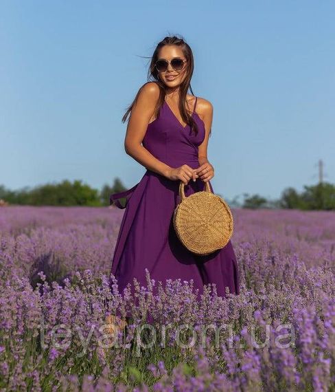 Плаття для жінок колір фіолетовий розмір M FI_007822