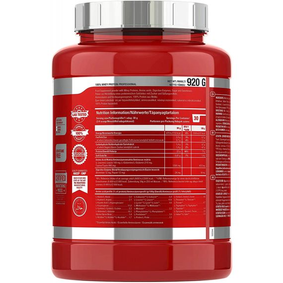 Протеин 100% Whey Protein Professional  920 gr (Salted Caramel) | Зображення 1
