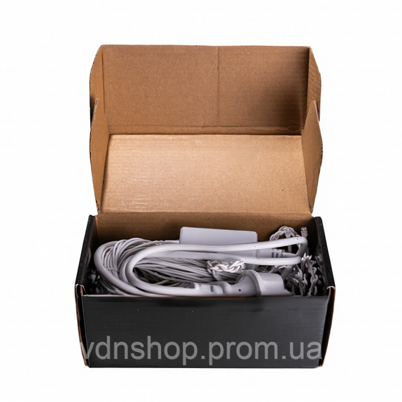 Новогодняя гирлянда уличная Бахрома 6 м 105 LED белый провод Мультиколор 6MWMLNEW | Зображення 3