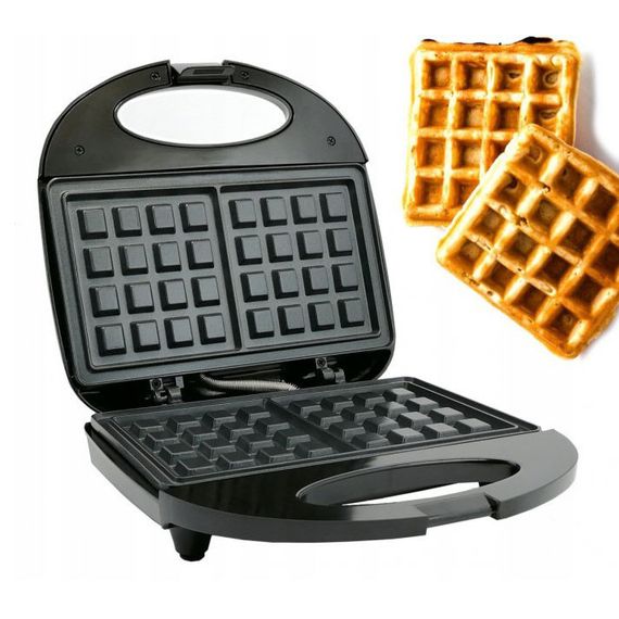 Электровафельница Domotec MS-7705, Вафельница для мягких вафель, Бытовая вафельница GP-21 | Зображення 5