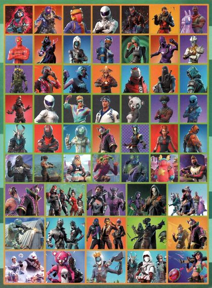 Розмальовка Fortnite А4 + 114 наклейок G24-39 Jumbi (6922203546847) | Зображення 1